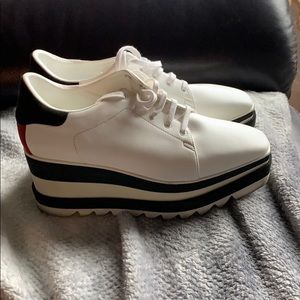 Stella McCartney  platform wedge sneakers